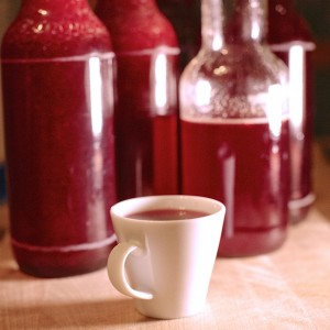 Rezept Himbeersirup, selbst machen, Sirup