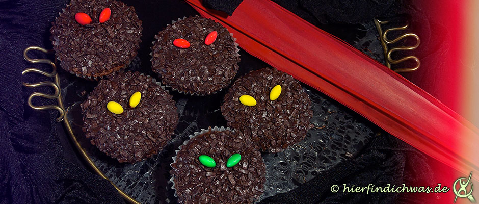 Daemonen Muffins Halloween Grusel Mottoparty