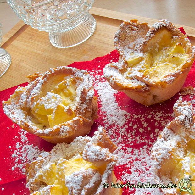 Rezept fruchtige Muffins mit Apfel