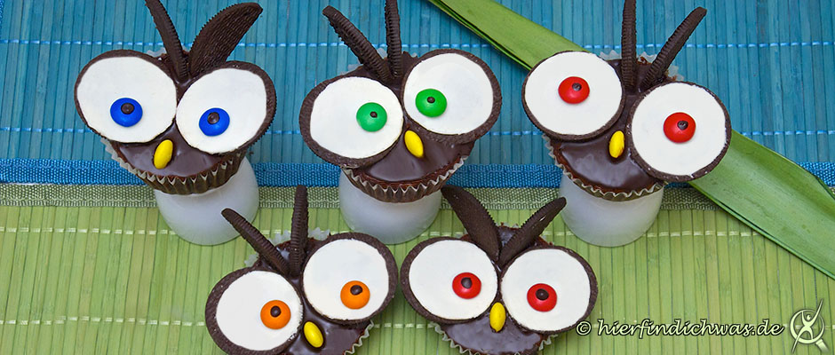 Kindergeburtstags Backideen Eule