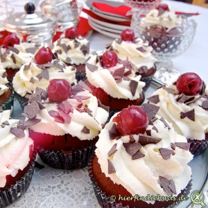 Schwarzwaelder Kirsch Cupcakes