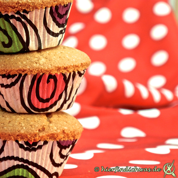 Muffins Rezept mit Banane und Walnuessen