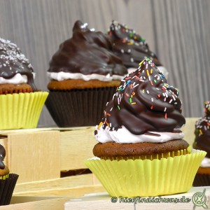 Cupcakes mit Streusel Topping