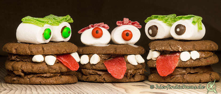 Halloween-Cookies-Plätzchen