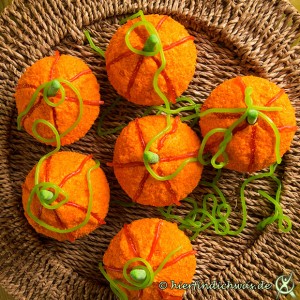 Cupcakes Rezept als Kuerbis