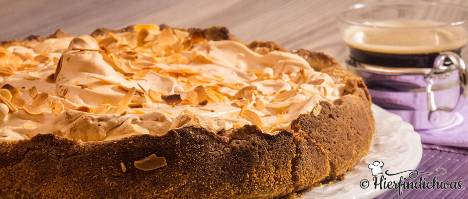 Apfelkuchen mit Mandeln