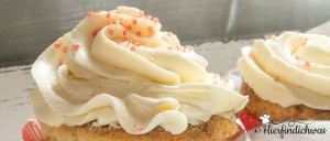 Weisses Schokotopping