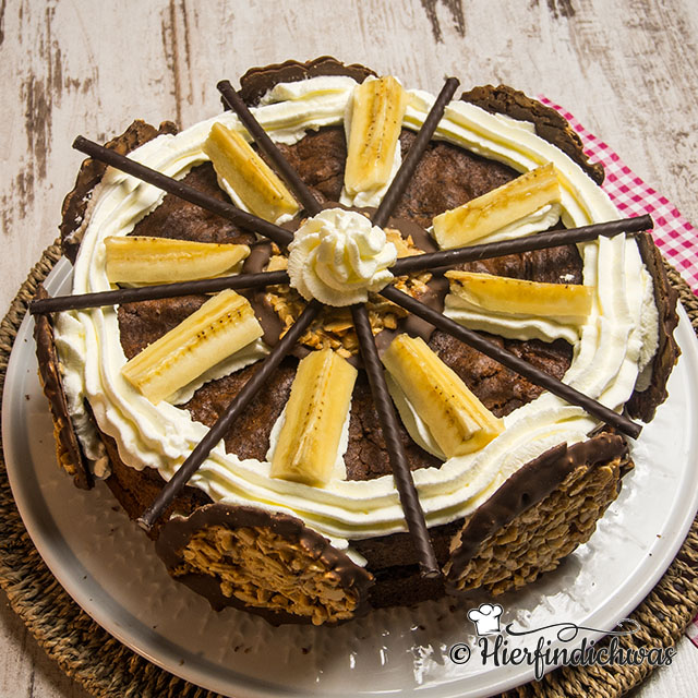 Bananenkuchen Kokosnusskuchen