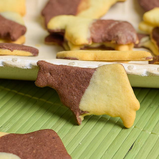 Kuhfleckenkekse Rezept