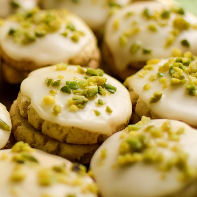 Marmeladenplaetzchen mit Aprikose