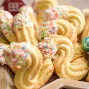 Einfaches Spritzgebaeck