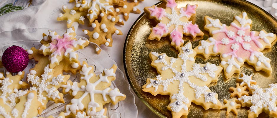 Eiskristallplaetzchen