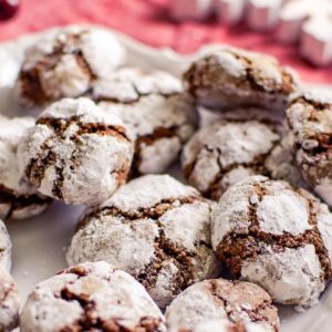 Schokoladenschneebaelle