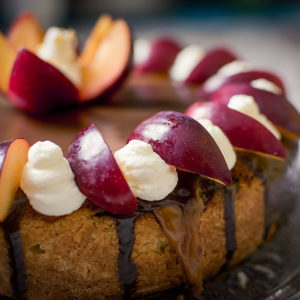 Pflaumenschokokuchen