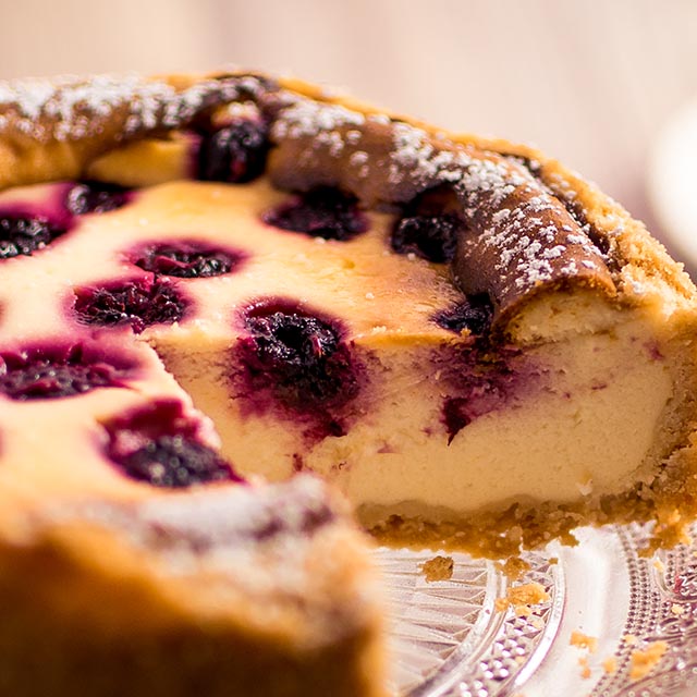 Himbeer-Kaesekuchen-Rezept