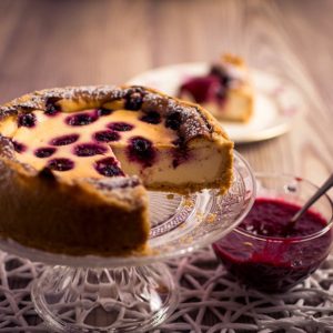 Saftiger-Kaesekuchen-Rezept