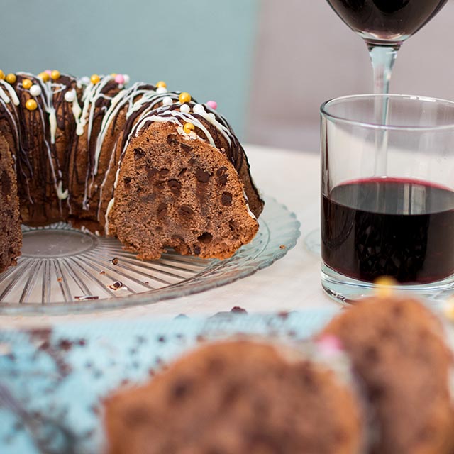 Schokoladenrotweinkuchen Rezept