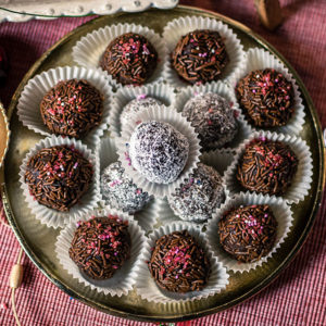 Rumkugelrezepte mit Kuchenteig