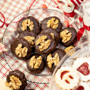 Plätzchenrezept mit Walnuss